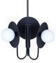 Mierka Three Light Chandelier (ICH1209A03BK9)