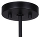 Mackenna Six Light Chandelier (ICH1229A06BK)