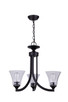 Canarm - ICH587A03ORB-RG - Three Light Chandelier - Canarm - Oil Rubbed Bronze