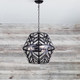 Maud Three Light Chandelier (ICH635B03BK17)