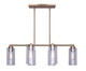 Canarm - ICH671B06GD - Six Light Chandelier - Jett - Gold