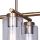 Jett Six Light Chandelier (ICH671B06GD)