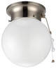 Icl9Bn One Light Flush Mount (ICL9BN)