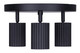 Rexton Three Light Track Lighting (ICW1119A03BK10)