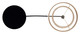 Bellamy One Light Floor Lamp (IFL1149A82BK-NR)