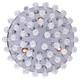Daya Three Light Flush Mount (IFM237B12CH9)