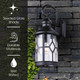 Atlanta One Light Outdoor Downlight (IOL209BK)