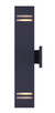 Tay Two Light Outdoor Lantern (IOL309BK)