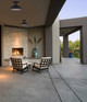 Marcella One Light Outdoor Lantern (IOL360BK)