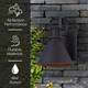 Avery One Light Outdoor Wall Mount (IOL586BK)