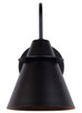 Marloe One Light Outdoor Lantern (IOL596BK)
