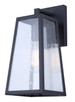 Canarm - IOL689BK - One Light Outdoor Wall Mount - Coralea - Sand Black