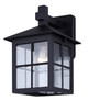 Canarm - IOL696BK - One Light Outdoor Wall Mount - Dom - Sand Black