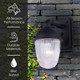 Seni One Light Outdoor Lantern (IOL698BK)