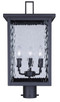 Shana Three Light Outdoor Post Lantern (IOL708BK)