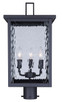 Shana Three Light Outdoor Post Lantern (IOL708BK)