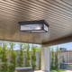 Shana Three Light Outdoor Flush Mount (IOL709BK)