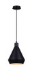 Canarm - IPL1020A01BK - One Light Pendant - Byck - Black