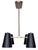 Harken Four Light Pendant (IPL1145A04BKG)