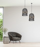 Kara Three Light Pendant (IPL2154B03BP)
