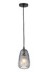 Canarm - IPL2155B01BK - One Light Pendant - Eden - Matte Black