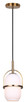 Canarm - IPL2190B01GD - One Light Pendant - Eve - Gold