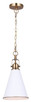 Canarm - IPL2195B01WHG - One Light Pendant - Ollie - Gold
