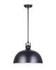 Canarm - IPL222B01BK16 - One Light Pendant - Polo - Black