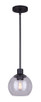 Canarm - IPL560B01BK - One Light Pendant - Landry - Black
