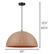 Aubrie Three Light Pendant (IPL785B03BKR20)