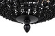 Burkley Two Light Flush Mount (ISF1185A02BK16)