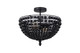 Burkley Two Light Flush Mount (ISF1185A02BK16)
