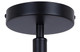 Benson Three Light Semi Flush Mount (ISF1205A03BK)
