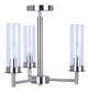 Benson Three Light Semi Flush Mount (ISF1205A03BN)