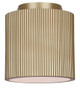 Canarm - ISF1208A01PGD - One Light Semi Flush Mount - Scarlett - Gold