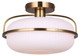 Canarm - ISF2190B01GD - One Light Semi Flush Mount - Eve - Brushed Gold