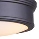 Boku Three Light Semi Flush Mount (ISF624A03ORB)