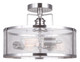 Beckett Three Light Semi Flush Mount (ISF626A03BN)