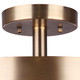Lola Three Light Semi-Flush Mount (ISF669B03GD)