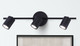 Rexton Three Light Track Lighting (IT1119A03BK10)