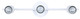 Rexton Three Light Track Lighting (IT1119A03WH10)