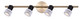 Canarm - IT1161A04BKG10 - Four Light Track Lighting - Elsee - Black