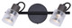 Canarm - IT1198A02BKW10 - Two Light Track Light - Owen - Black