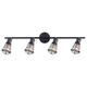 Canarm - IT611A04GPH - Four Light Track - Otto - Graphite