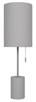 Flint One Light Table Lamp (ITL1164A23GY)