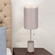 Flint One Light Table Lamp (ITL1164A23GY)