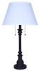 Nevan Two Light Table Lamp (ITL2121B31ORB)