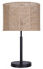 Lano One Light Table Lamp (ITL2134B24BK)
