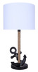 Sidro One Light Table Lamp (ITL2139B26BK)