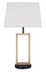 Burke One Light Table Lamp (ITL2141B26BKB)